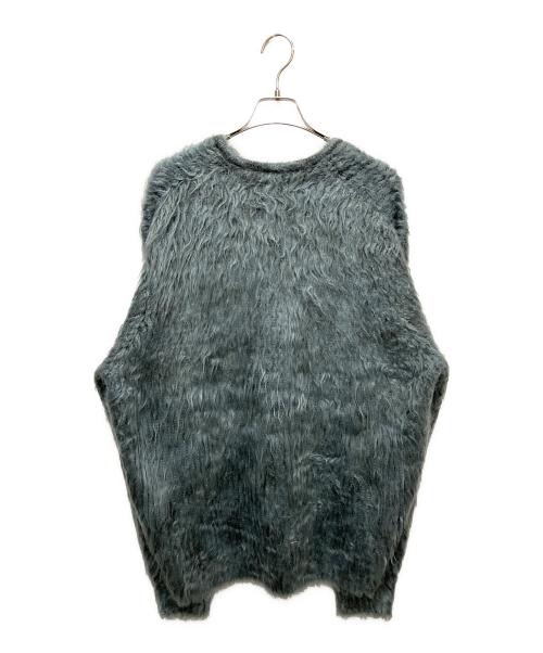 LAD MUSICIAN（ラッドミュージシャン）LAD MUSICIAN (ラッドミュージシャン) MIX SHAGGY CARDIGAN グレー系 サイズ:44の古着・服飾アイテム