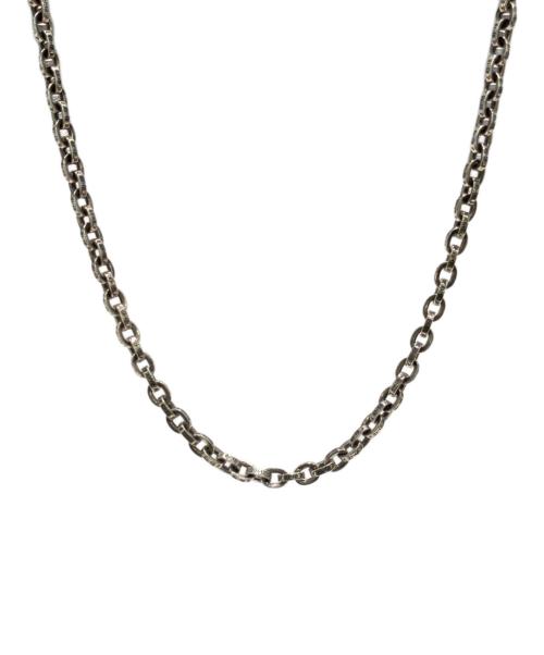 CHROME HEARTS（クロムハーツ）CHROME HEARTS (クロムハーツ) ペーパーチェーンネックレス　SILVER925 シルバーの古着・服飾アイテム