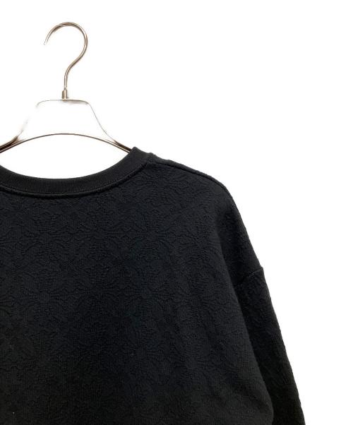CHROME HEARTS（クロムハーツ）CHROME HEARTS (クロムハーツ) Y NOT Vertical Logo Cropped Sweat Shirt(ワイノットバーティカルロゴクロップドスウェットシャツ) ブラック サイズ:Sの古着・服飾アイテム