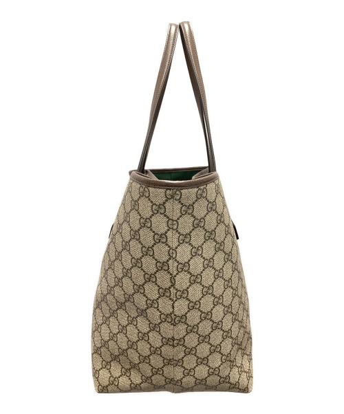 GUCCI（グッチ）GUCCI (グッチ) オフィディア ラージ トートバッグ　836829 ブラウンの古着・服飾アイテム