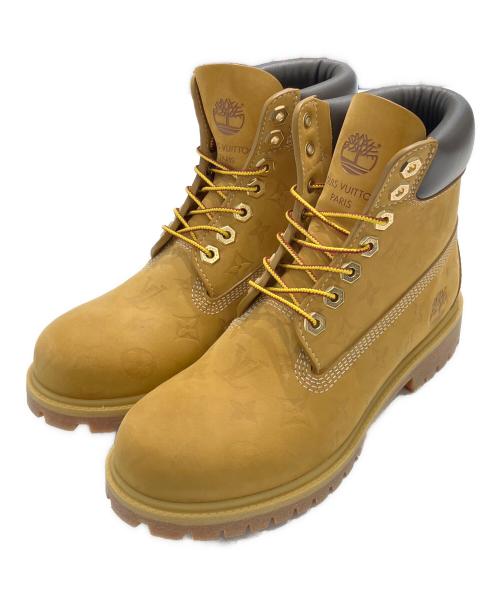 LOUIS VUITTON（ルイ ヴィトン）LOUIS VUITTON (ルイ ヴィトン) Timberland (ティンバーランド) 6-IN アンクルブーツ モノグラム ブラウン サイズ:7 1/2の古着・服飾アイテム
