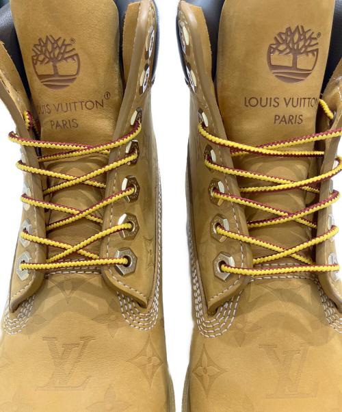 LOUIS VUITTON（ルイ ヴィトン）LOUIS VUITTON (ルイ ヴィトン) Timberland (ティンバーランド) 6-IN アンクルブーツ モノグラム ブラウン サイズ:7 1/2の古着・服飾アイテム