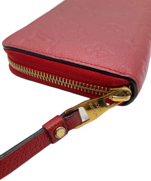 LOUIS VUITTON（ルイ ヴィトン）LOUIS VUITTON (ルイ ヴィトン) ロングジッピーウォレット　モノグラム・アンプラント　M63691 レッドの古着・服飾アイテム