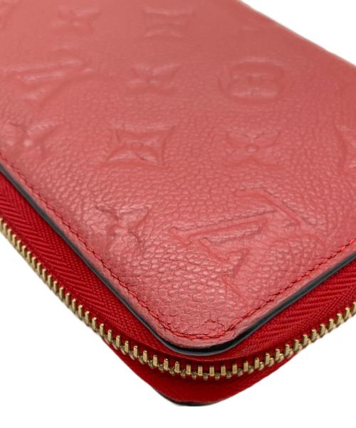 LOUIS VUITTON（ルイ ヴィトン）LOUIS VUITTON (ルイ ヴィトン) ロングジッピーウォレット　モノグラム・アンプラント　M63691 レッドの古着・服飾アイテム
