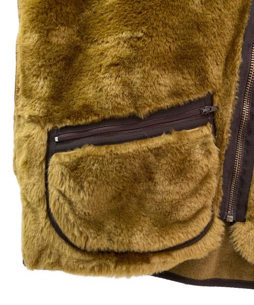 Barbour（バブアー）Barbour (バブアー) ファー ライナーベスト ブラウン サイズ:38の古着・服飾アイテム