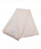 GUCCIグッチ）の古着「GG総柄ウールマフラー」｜アイボリー