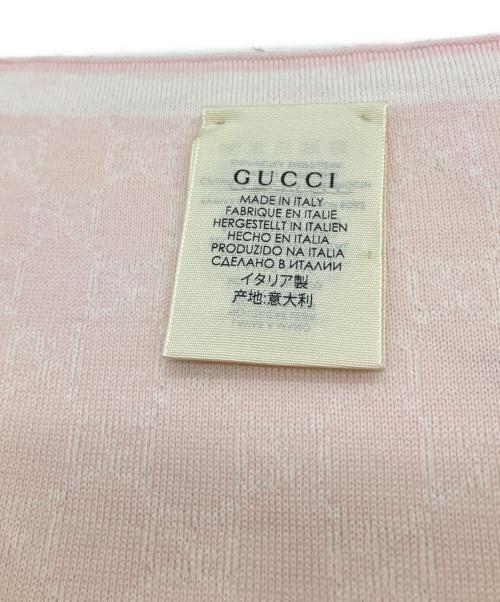 GUCCI（グッチ）GUCCI (グッチ) GG総柄ウールマフラー アイボリーの古着・服飾アイテム