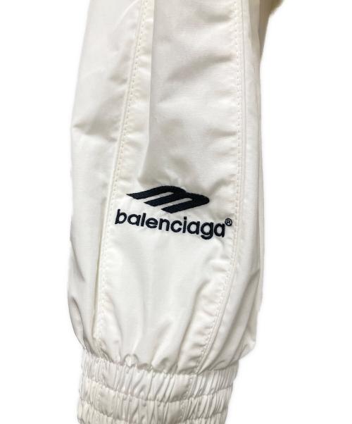 BALENCIAGA（バレンシアガ）BALENCIAGA (バレンシアガ) Paris Soccer Tracsuit　パリサッカートラックシャツ ホワイト サイズ:50の古着・服飾アイテム