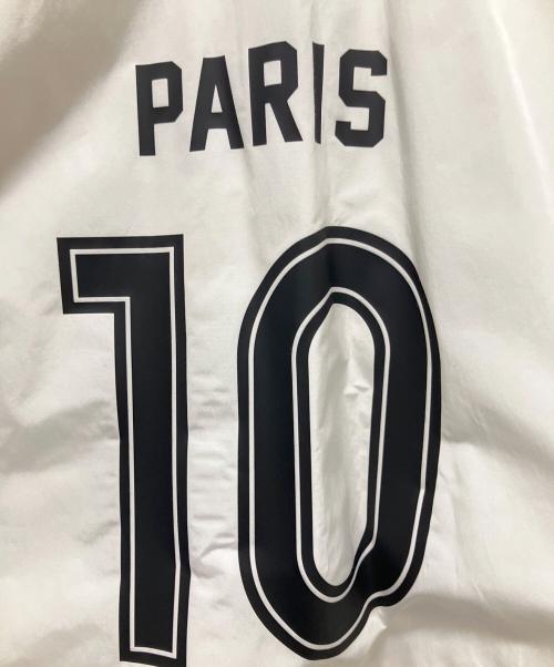 BALENCIAGA（バレンシアガ）BALENCIAGA (バレンシアガ) Paris Soccer Tracsuit　パリサッカートラックシャツ ホワイト サイズ:50の古着・服飾アイテム