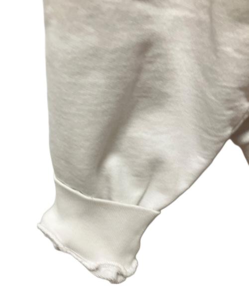 BALENCIAGA（バレンシアガ）BALENCIAGA (バレンシアガ) Tape Typeプルオーバーフーディ ホワイト×イエロー サイズ:XXSの古着・服飾アイテム