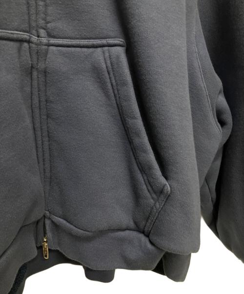 BALENCIAGA（バレンシアガ）BALENCIAGA (バレンシアガ) incognito(インコグニート)デザインパーカー ネイビー サイズ:XSの古着・服飾アイテム