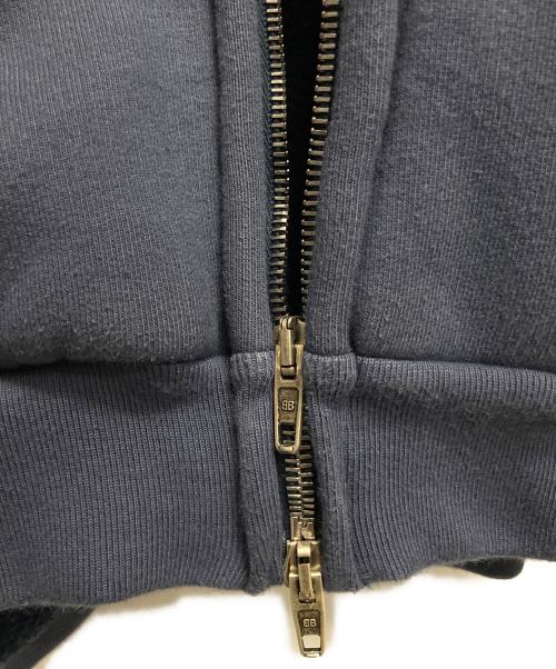 BALENCIAGA（バレンシアガ）BALENCIAGA (バレンシアガ) incognito(インコグニート)デザインパーカー ネイビー サイズ:XSの古着・服飾アイテム