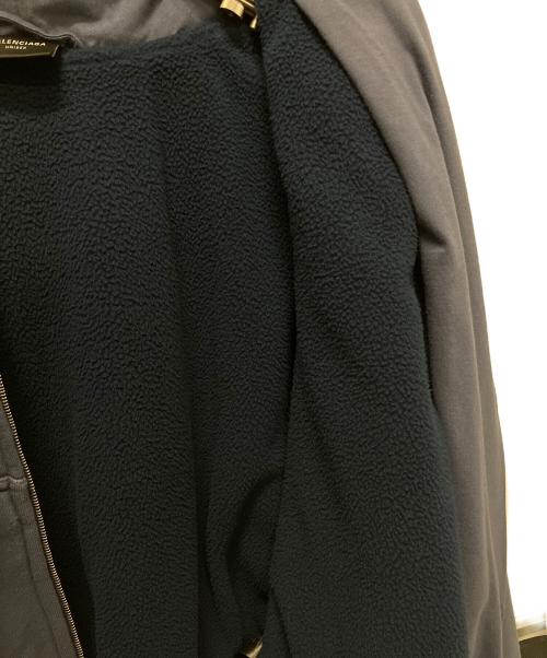BALENCIAGA（バレンシアガ）BALENCIAGA (バレンシアガ) incognito(インコグニート)デザインパーカー ネイビー サイズ:XSの古着・服飾アイテム