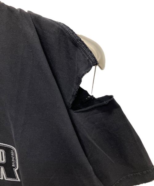 BALENCIAGA（バレンシアガ）BALENCIAGA (バレンシアガ) 25AW QUEER ロゴTシャツ ブラック サイズ:M 未使用品の古着・服飾アイテム