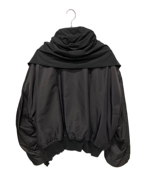BALENCIAGA（バレンシアガ）BALENCIAGA (バレンシアガ) Incognito(インコグニート)ボンバージャケット ブラック サイズ:Sの古着・服飾アイテム