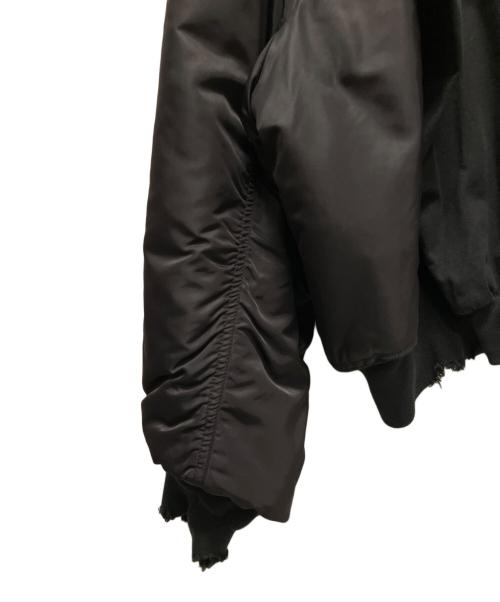 BALENCIAGA（バレンシアガ）BALENCIAGA (バレンシアガ) Incognito(インコグニート)ボンバージャケット ブラック サイズ:Sの古着・服飾アイテム