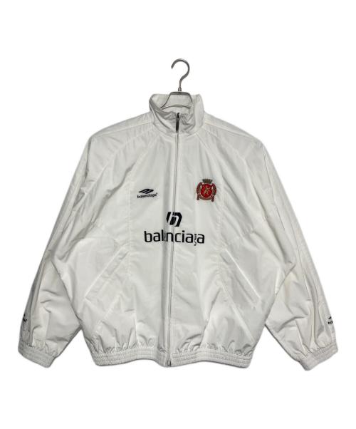 BALENCIAGA（バレンシアガ）BALENCIAGA (バレンシアガ) Paris Track Jacket ホワイト サイズ:48の古着・服飾アイテム