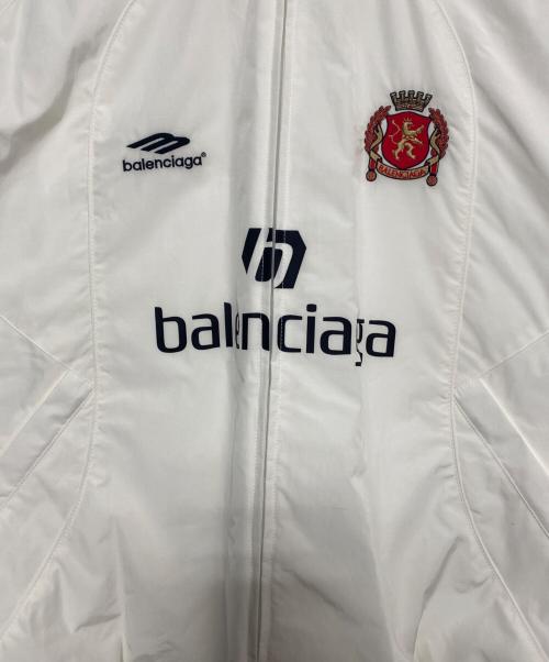 BALENCIAGA（バレンシアガ）BALENCIAGA (バレンシアガ) Paris Track Jacket ホワイト サイズ:48の古着・服飾アイテム