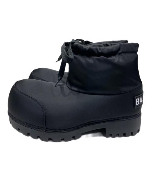BALENCIAGA（バレンシアガ）BALENCIAGA (バレンシアガ) ALASKA BOOTIE/NYRLON BLACK ブラック サイズ:40 未使用品の古着・服飾アイテム