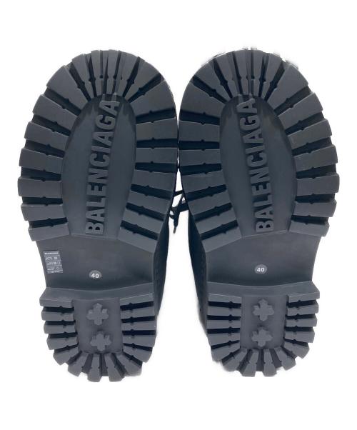 BALENCIAGA（バレンシアガ）BALENCIAGA (バレンシアガ) ALASKA BOOTIE/NYRLON BLACK ブラック サイズ:40 未使用品の古着・服飾アイテム