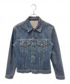 Yohji Yamamoto pour hommeヨウジヤマモト プールオム）の古着「バックプリントデニムジャケット」｜インディゴ