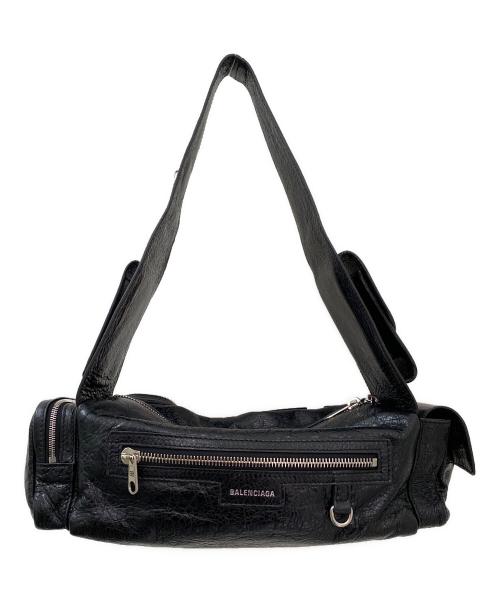 BALENCIAGA（バレンシアガ）BALENCIAGA (バレンシアガ) Superbusy スリングバッグ スモール ブラックの古着・服飾アイテム