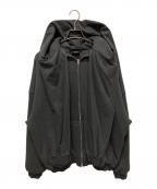 BALENCIAGAバレンシアガ）の古着「ジップアップ ライドインコグニート フーディー」｜グレー