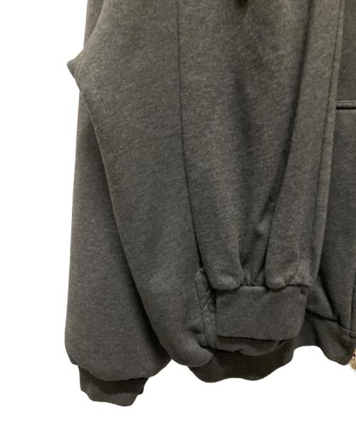 BALENCIAGA（バレンシアガ）BALENCIAGA (バレンシアガ) ジップアップ ライドインコグニート フーディー グレー サイズ:3の古着・服飾アイテム