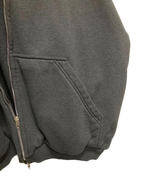 BALENCIAGA（バレンシアガ）BALENCIAGA (バレンシアガ) ジップアップ ライドインコグニート フーディー グレー サイズ:3の古着・服飾アイテム