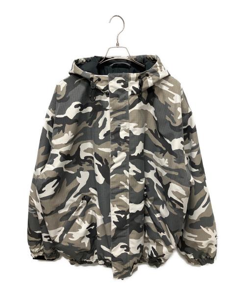 BALENCIAGA（バレンシアガ）BALENCIAGA (バレンシアガ) カモフラージュスキージャケット グレー サイズ:48の古着・服飾アイテム