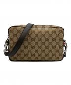 GUCCIグッチ）の古着「GGキャンバス　ショルダーバッグ　834802」｜キャラメル