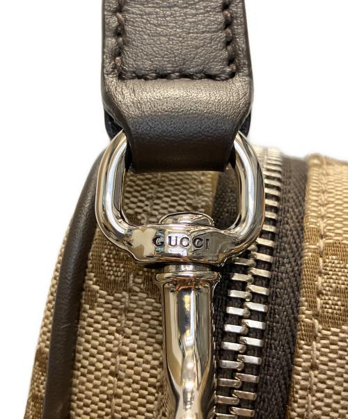 GUCCI（グッチ）GUCCI (グッチ) GGキャンバス　ショルダーバッグ　834802 キャラメル 未使用品の古着・服飾アイテム