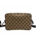 GUCCI (グッチ) GGキャンバス　ショルダーバッグ　834802 キャラメル 未使用品：140000円