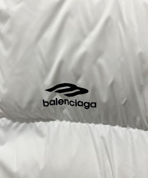 BALENCIAGA（バレンシアガ）BALENCIAGA (バレンシアガ) ski puffer ダウンジャケット ホワイト サイズ:46の古着・服飾アイテム