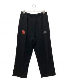 BALENCIAGA（バレンシアガ）の古着「Paris Soccer(パリ・サッカー)スウェットパンツ」｜ブラック