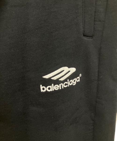 BALENCIAGA（バレンシアガ）BALENCIAGA (バレンシアガ) Paris Soccer(パリ・サッカー)スウェットパンツ ブラック サイズ:XLの古着・服飾アイテム