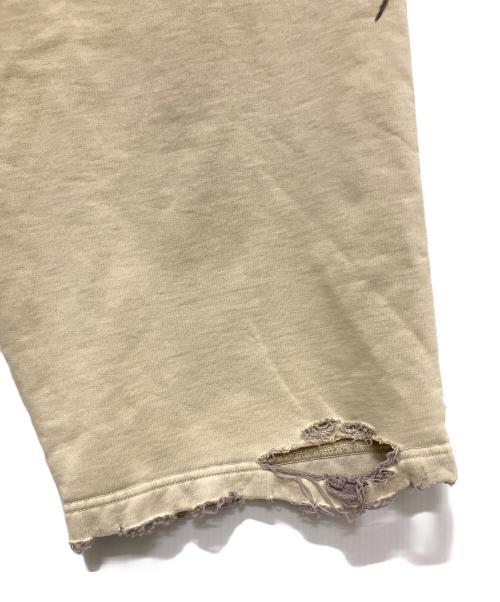 BALENCIAGA（バレンシアガ）BALENCIAGA (バレンシアガ) Y2K Baggy(ワイツーケー バギー)スウェットパンツ ベージュ×グレー サイズ:Mの古着・服飾アイテム