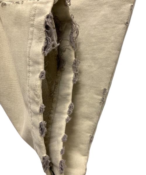 BALENCIAGA（バレンシアガ）BALENCIAGA (バレンシアガ) Y2K Baggy(ワイツーケー バギー)スウェットパンツ ベージュ×グレー サイズ:Mの古着・服飾アイテム