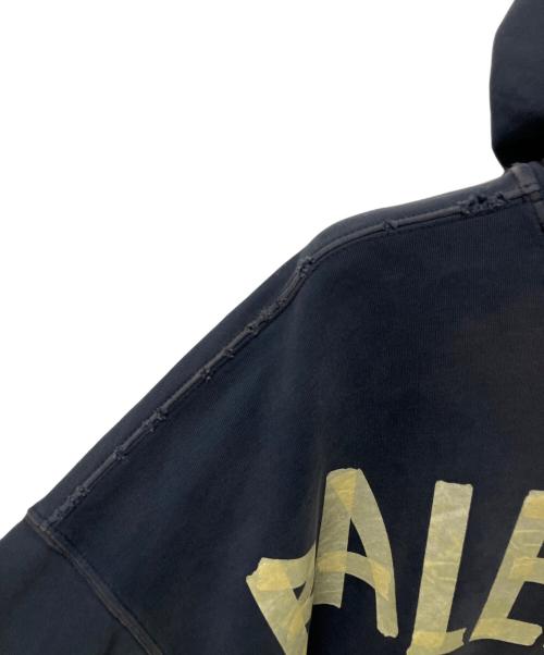 BALENCIAGA（バレンシアガ）BALENCIAGA (バレンシアガ) Tape Typeプルオーバーフーディ ネイビー サイズ:Lの古着・服飾アイテム