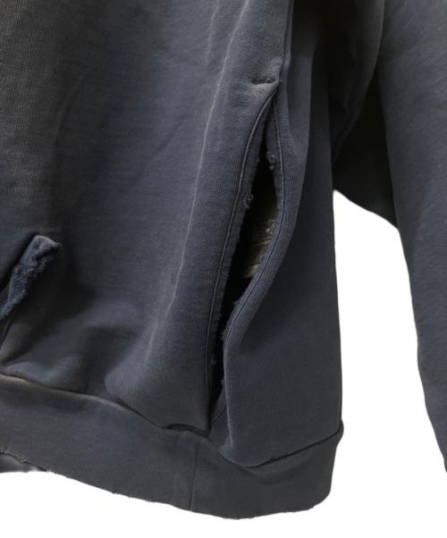 BALENCIAGA（バレンシアガ）BALENCIAGA (バレンシアガ) Tape Typeプルオーバーフーディ ネイビー サイズ:Lの古着・服飾アイテム
