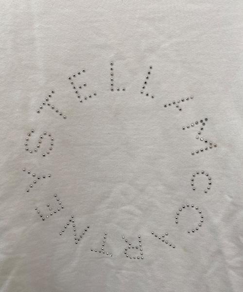 STELLA McCARTNEY（ステラマッカートニー）STELLA McCARTNEY (ステラマッカートニー) サーキュラーロゴスウェット ホワイト サイズ:XSの古着・服飾アイテム
