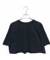 KENZO (ケンゾー) クロップドロゴTシャツ ブラック サイズ:XS：17000円