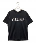 CELINEセリーヌ）の古着「CELINE ルーズ Tシャツ / コットンジャージー」｜ブラック