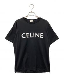 CELINE（セリーヌ）の古着「 CELINE ルーズ Tシャツ / コットンジャージー」｜ブラック