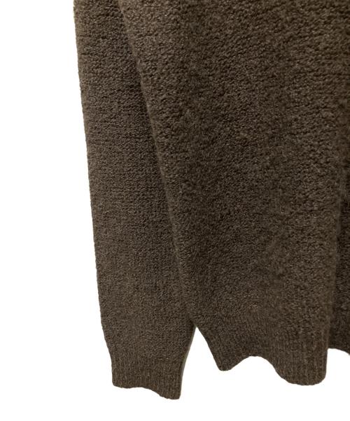 MARTIN MARGIELA（マルタン・マルジェラ）MARTIN MARGIELA (マルタン・マルジェラ) 08AW ここのえ期/アルパカ混リブニット ブラウン サイズ:Mの古着・服飾アイテム