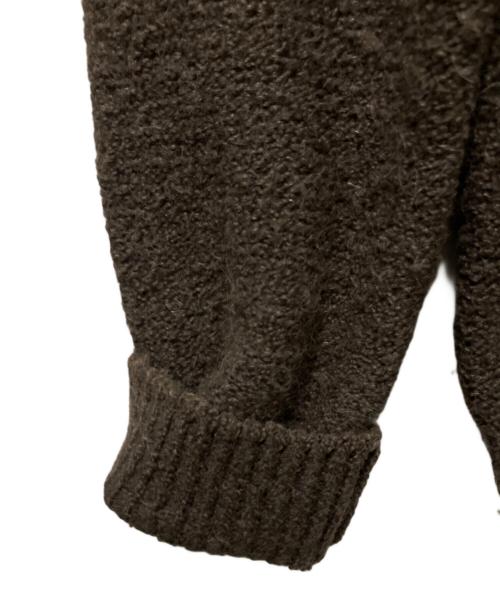 MARTIN MARGIELA（マルタン・マルジェラ）MARTIN MARGIELA (マルタン・マルジェラ) 08AW ここのえ期/アルパカ混リブニット ブラウン サイズ:Mの古着・服飾アイテム