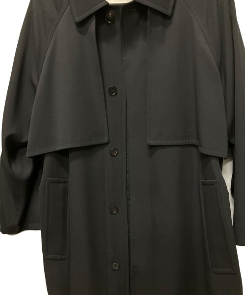 JIL SANDER（ジルサンダー）JIL SANDER (ジルサンダー) 21AW ウールトレンチコート ロングコート ブラック サイズ:44の古着・服飾アイテム
