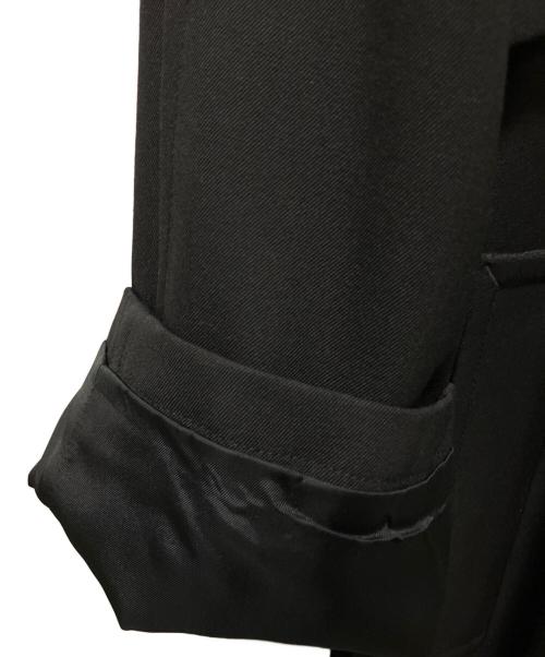 JIL SANDER（ジルサンダー）JIL SANDER (ジルサンダー) 21AW ウールトレンチコート ロングコート ブラック サイズ:44の古着・服飾アイテム