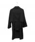 JIL SANDER (ジルサンダー) 21AW ウールトレンチコート ロングコート ブラック サイズ:44：120000円