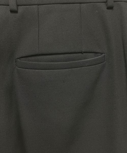 JIL SANDER（ジルサンダー）JIL SANDER (ジルサンダー) 21SS ウールトラウザーズパンツ ブラック サイズ:46の古着・服飾アイテム